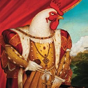 مرغ با لباس سلطنتی